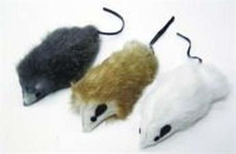 jouet pour chat, de pattes en plumes souris XL en fourrure. Divertissement garantie 