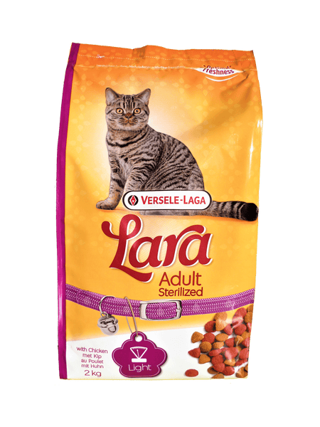 Croquette pour chat adulte stérilisé Lara sac de 2 kg ou 10 kg – De  pattes en plumes